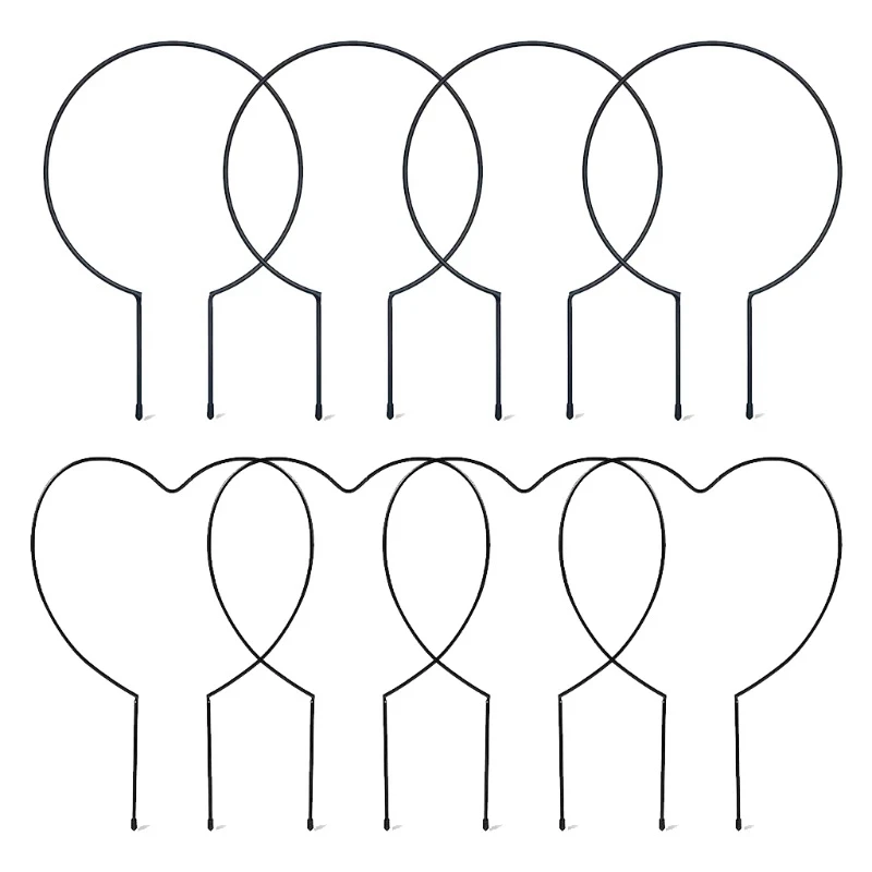 8Pcs Black Iron Garden Trellis For Climbing Plants Rust Free Vine Plant Metal Support Wire With Black Coating Decor
8Pcs Black Iron Garden Trellis For Climbing Plants Rust Free Vine Plant Metal Support Wire With Black Coating Decor