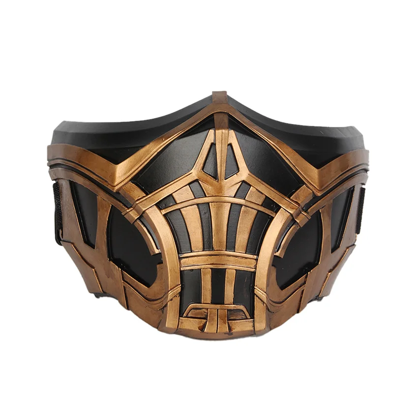 Takerlama Game Mortal Kombat Masks SCORPION Mask Half Face Resin Mask Halloween Party Props
Takerlama Game Mortal Kombat Masks SCORPION Mask Half Face Resin Mask Halloween Party Props