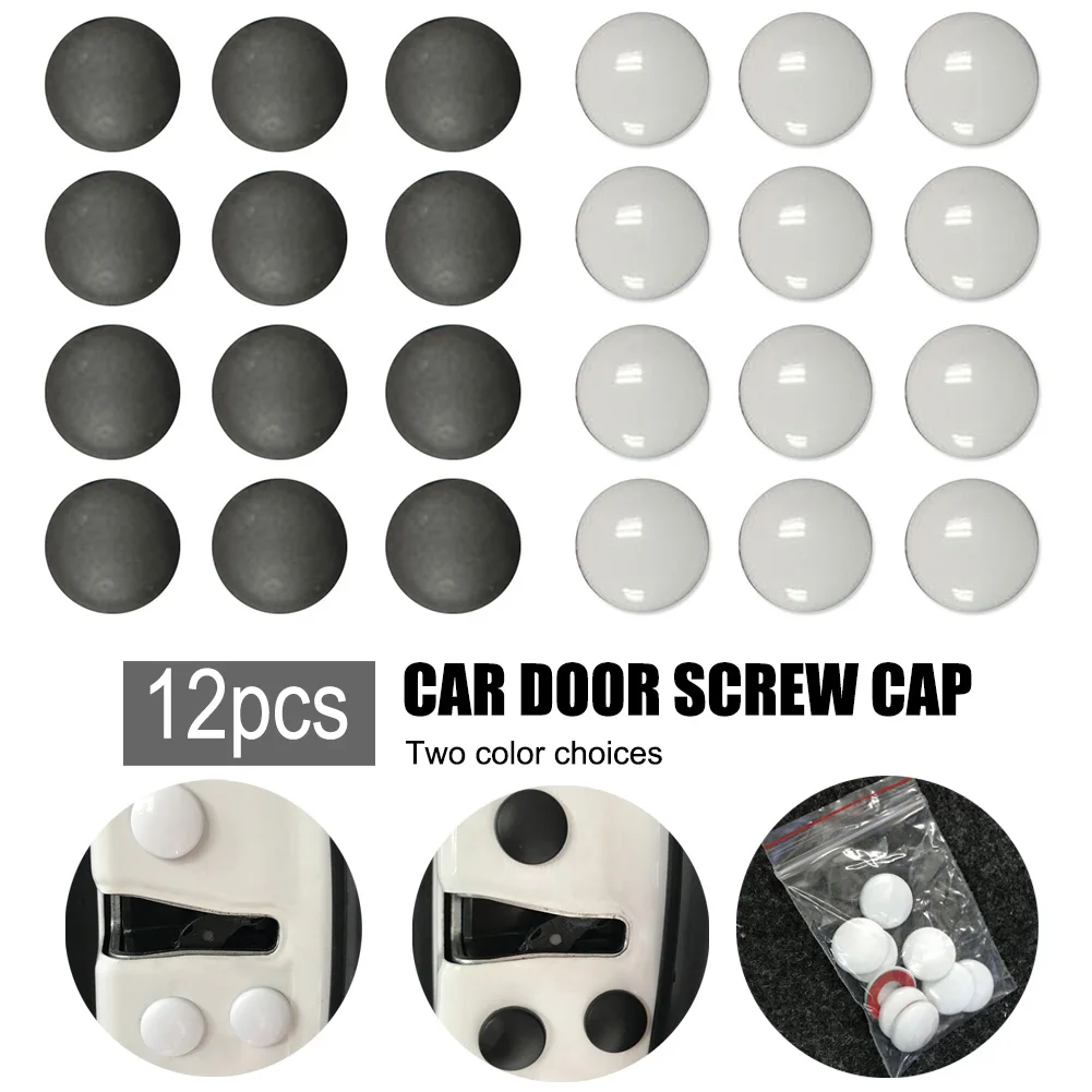 GISAEV 12Pcs Universal High Grade ABS Plastic Car Auto Interior Door Lock Screw Protector Cover Cap Trim Door Screw Cover
GISAEV 12Pcs Universal High Grade ABS Plastic Car Auto Interior Door Lock Screw Protector Cover Cap Trim Door Screw Cover