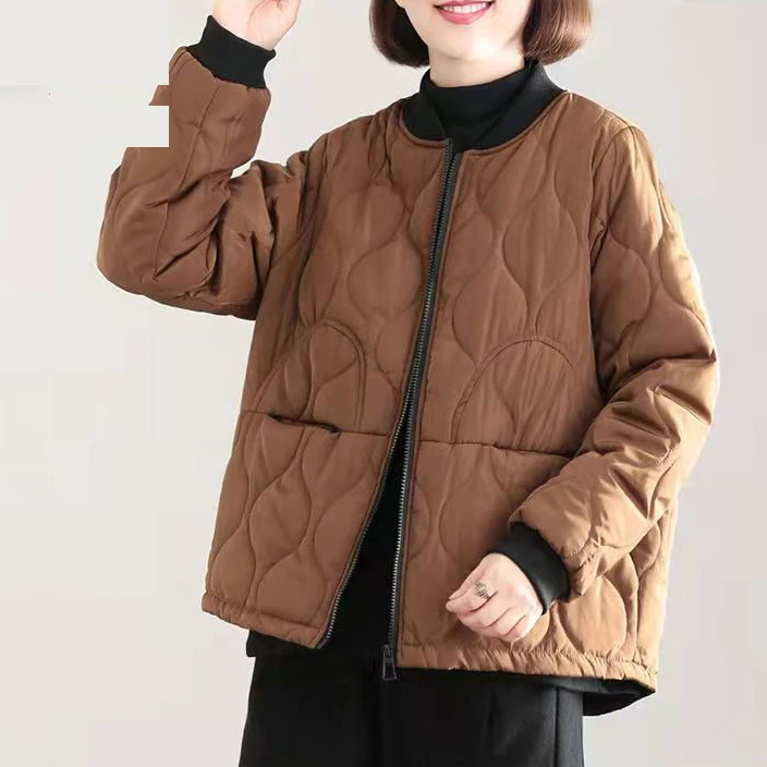 Women's cotton-padded jacket 2021 new winter Korean jacket loose large size solid color casual cotton-padded jacket women
Women's cotton-padded jacket 2021 new winter Korean jacket loose large size solid color casual cotton-padded jacket women