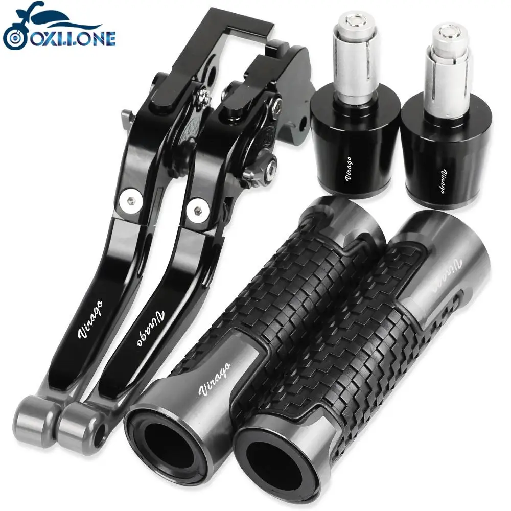 XV 1100 Motorcycle Brake Clutch Levers Handlebar Hand Grips ends For YAMAHA XV1100 VIRAGO 1986 1987 1988 1989 1990 1991-1998
XV 1100 Motorcycle Brake Clutch Levers Handlebar Hand Grips ends For YAMAHA XV1100 VIRAGO 1986 1987 1988 1989 1990 1991-1998