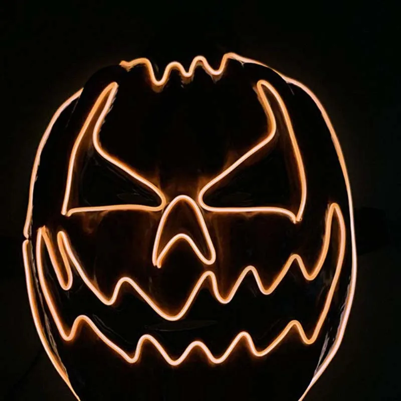 Hot Selling Halloween Luminous Pumpkin Face Mask Costumes Makeup Party Horror Cosplay
Hot Selling Halloween Luminous Pumpkin Face Mask Costumes Makeup Party Horror Cosplay