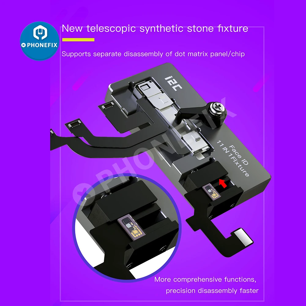 Кронштейн для точечной матрицы i2C фиксирующий Зажим фронтальной камеры X XS 11 pro Max