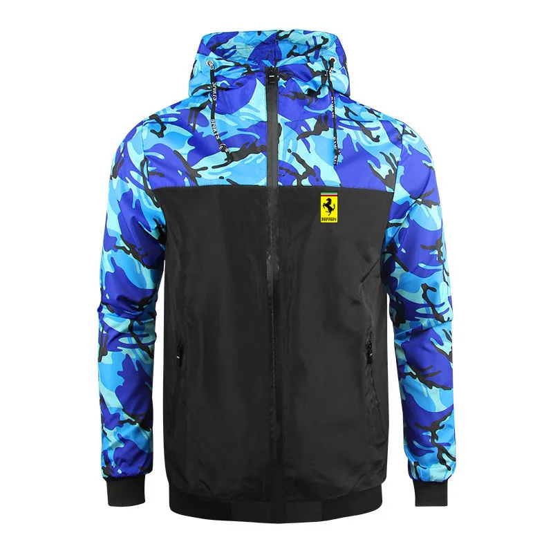 2021 men's new sports camouflage stitching windbreaker jacket men's fashion hooded casual jacket thin coat
2021 men's new sports camouflage stitching windbreaker jacket men's fashion hooded casual jacket thin coat