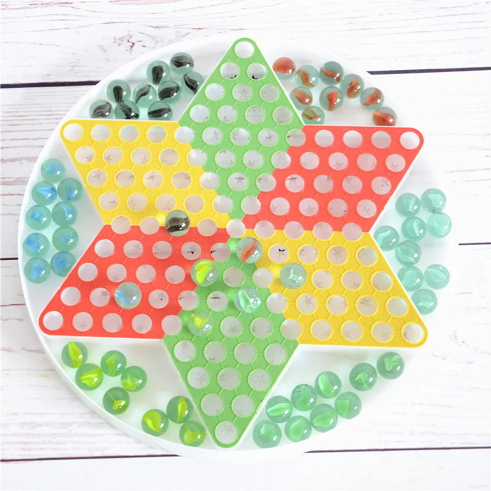 Glass Bead Checkers Educational Game Interactive Flying Chess Intelligence Trainer for Kids Children
Glass Bead Checkers Educational Game Interactive Flying Chess Intelligence Trainer for Kids Children