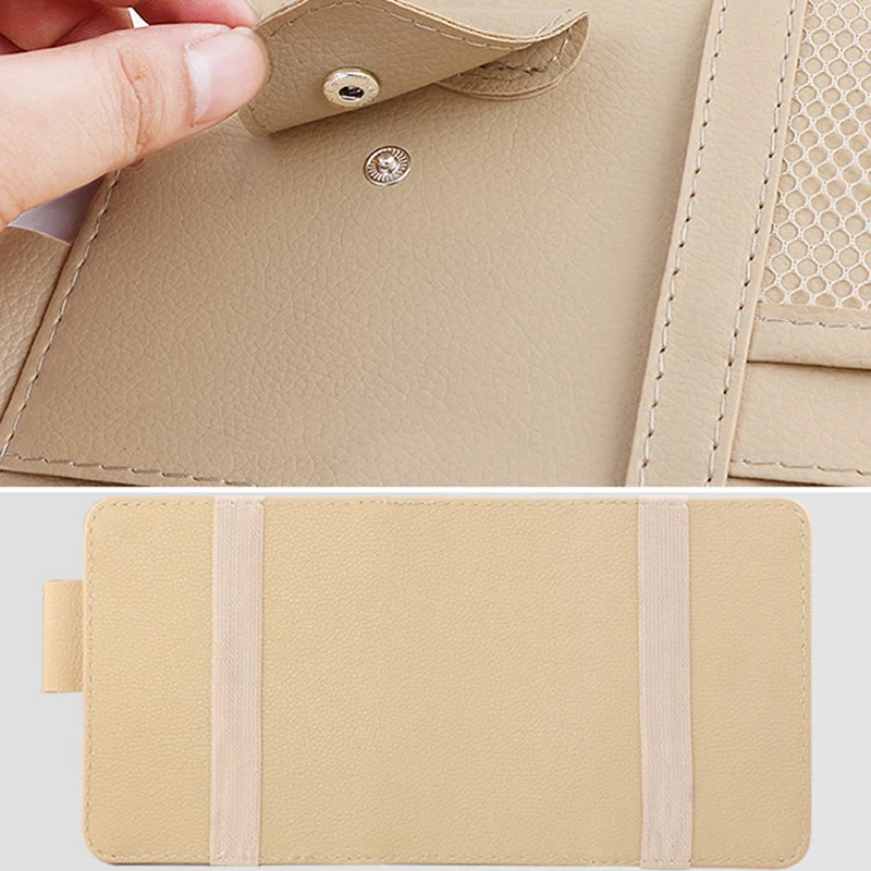 Car Styling Visor Organizer Auto Sun Visor Storage Pouch Car Organizer Sunglasses Holder Card Organizer Ticket Pocket Pen Holder
Car Styling Visor Organizer Auto Sun Visor Storage Pouch Car Organizer Sunglasses Holder Card Organizer Ticket Pocket Pen Holder