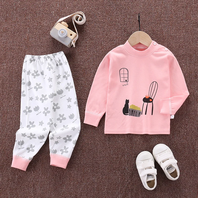 Baby Girl Clothes Baby Boy New Cotton Suit Cartoon Printed Round Neck Baby Leisure Sports Long Sleeve Baby Two-piece Suit
Baby Girl Clothes Baby Boy New Cotton Suit Cartoon Printed Round Neck Baby Leisure Sports Long Sleeve Baby Two-piece Suit