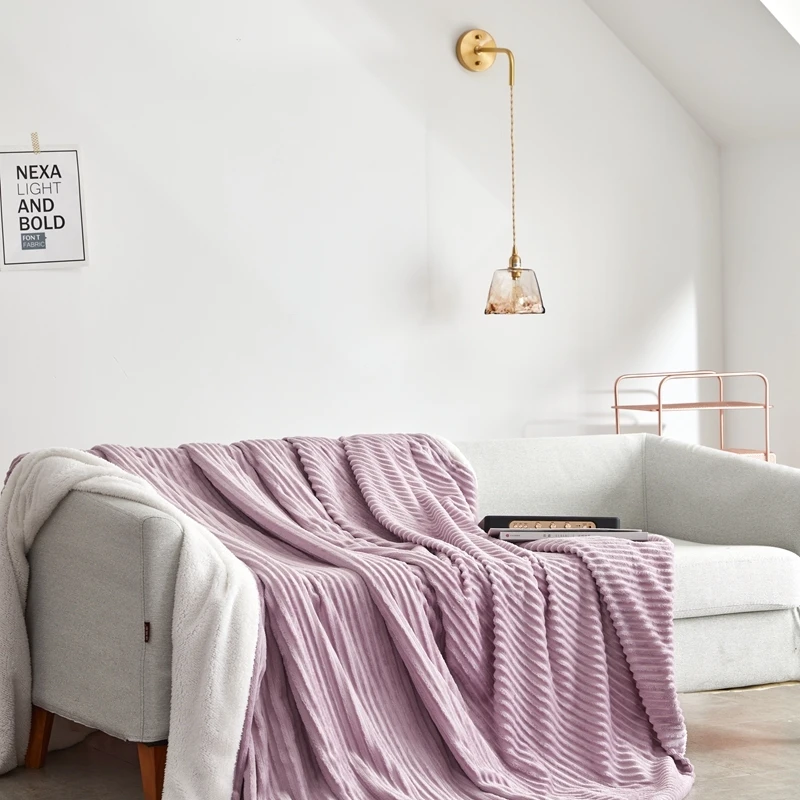 Yaapeet 1pc Plain Solid Color Air Conditioning Blanket Light Purple Warm Bed Spread High Quality Delicate Texture Bed Blanket
Yaapeet 1pc Plain Solid Color Air Conditioning Blanket Light Purple Warm Bed Spread High Quality Delicate Texture Bed Blanket