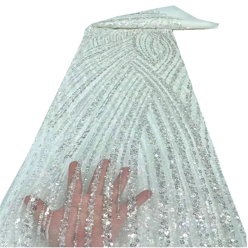 Familiar 2021 Latest African French Net Lace Fabric Beads Sequins 5Y.High Quality African Tulle Lace Fabric For Wedding XC63004
Familiar 2021 Latest African French Net Lace Fabric Beads Sequins 5Y.High Quality African Tulle Lace Fabric For Wedding XC63004
