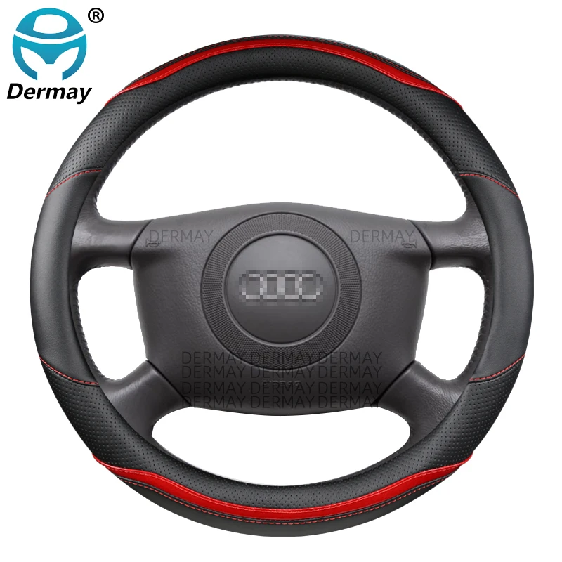 for Audi A6 C5 4B S6 RS6 Allroad Quattro 1997~2005 DERMAY Car Steering Wheel Cover Carbon Fibre + PU Leather Auto Accessories
for Audi A6 C5 4B S6 RS6 Allroad Quattro 1997~2005 DERMAY Car Steering Wheel Cover Carbon Fibre + PU Leather Auto Accessories