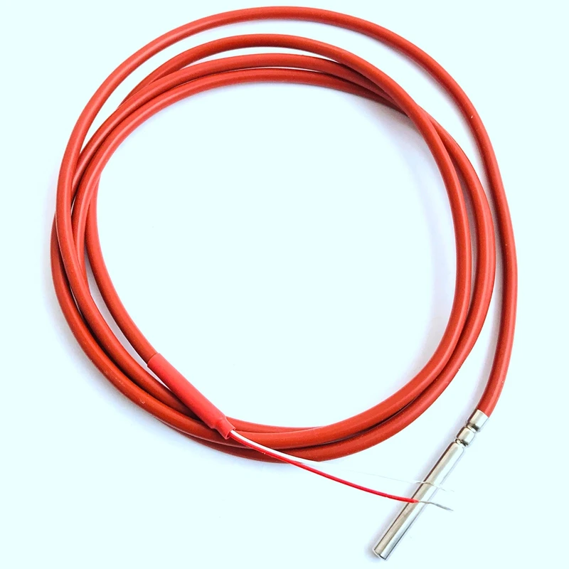 2 Wire PT1000 Temperature Sensor Thermistor Silicone Gel Coated 1.5Meters Probe 45mm x 5mm -50-180 Centigrade RTDs
2 Wire PT1000 Temperature Sensor Thermistor Silicone Gel Coated 1.5Meters Probe 45mm x 5mm -50-180 Centigrade RTDs