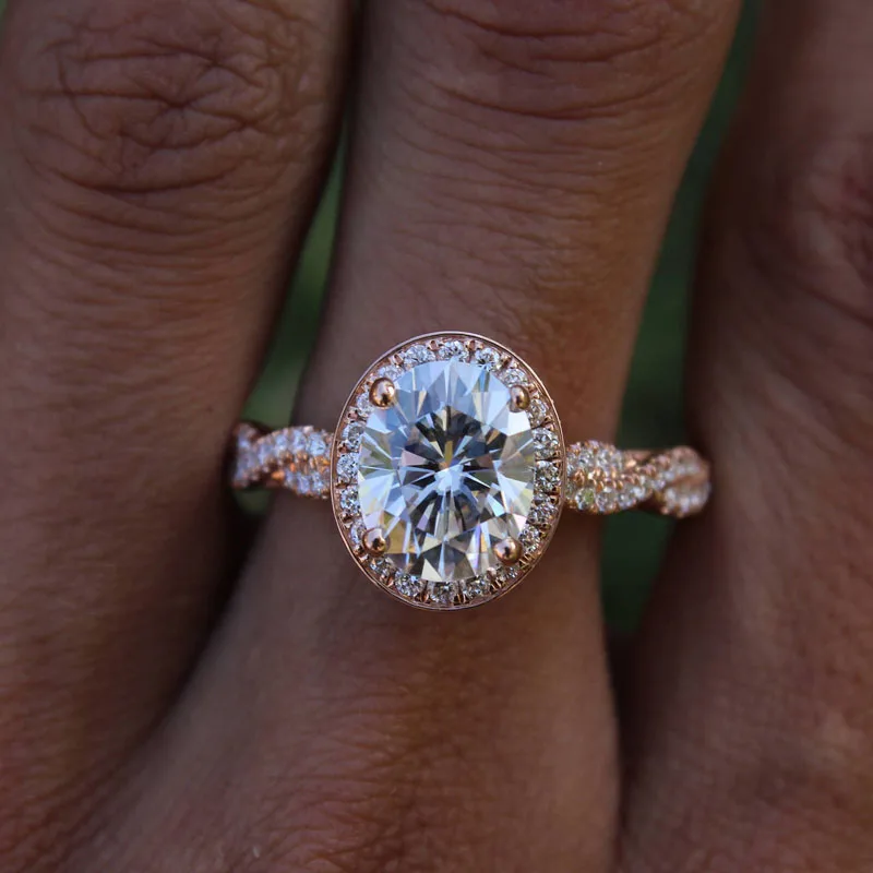 Newest Elegant Dainty Oval White Crystal Ring for Women Rose Gold CZ Engagement Rings In Copper Promise Ring With Best Gift Box
Newest Elegant Dainty Oval White Crystal Ring for Women Rose Gold CZ Engagement Rings In Copper Promise Ring With Best Gift Box