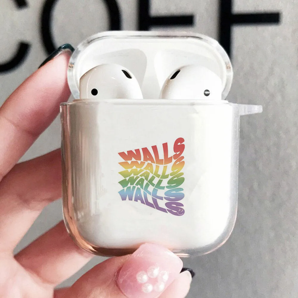 Чехол из ТПУ с забавными радужными стенками для AirPods 1 2, чехол с беспроводным Bluetooth для Air Pods, аксессуары для наушников, зарядное устройство
Чехол из ТПУ с забавными радужными стенками для AirPods 1 2, чехол с беспроводным Bluetooth для Air Pods, аксессуары для наушников, зарядное устройство