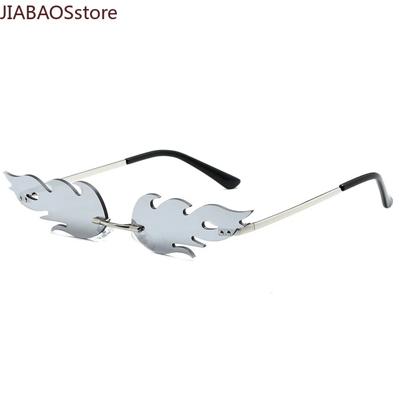 Fashion Fire Flame Zonnebril Vrouwen Mannen Randloze Wave Zonnebril Uv 400 Eyewear Luxe Trending Smalle Zonnebril
Fashion Fire Flame Zonnebril Vrouwen Mannen Randloze Wave Zonnebril Uv 400 Eyewear Luxe Trending Smalle Zonnebril