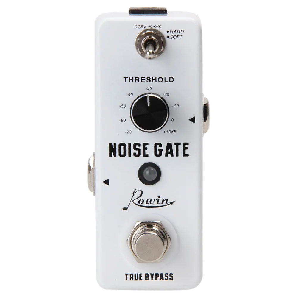 Rowin Guitar Noise Gate Pedal Noise Killer Pedals Noise Suppression Effects For Electric Guitar Hard Soft 2 Modes LEF-319
Rowin Guitar Noise Gate Pedal Noise Killer Pedals Noise Suppression Effects For Electric Guitar Hard Soft 2 Modes LEF-319