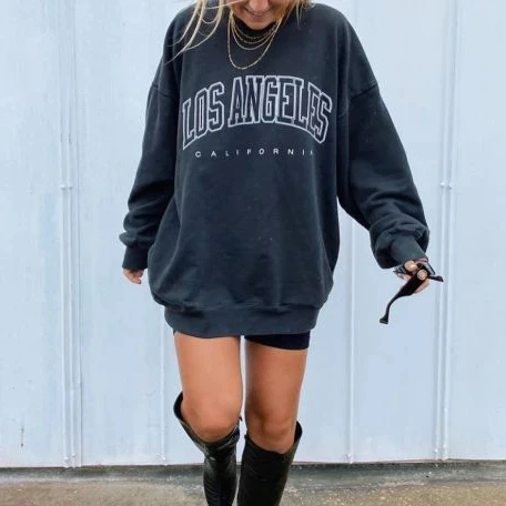 Hoodies Women Autumn 2020 Casual Loose All-match Letter Printed Leisure Oversize Pullovers Korean Warm Streetwear Sweatshirts
Hoodies Women Autumn 2020 Casual Loose All-match Letter Printed Leisure Oversize Pullovers Korean Warm Streetwear Sweatshirts