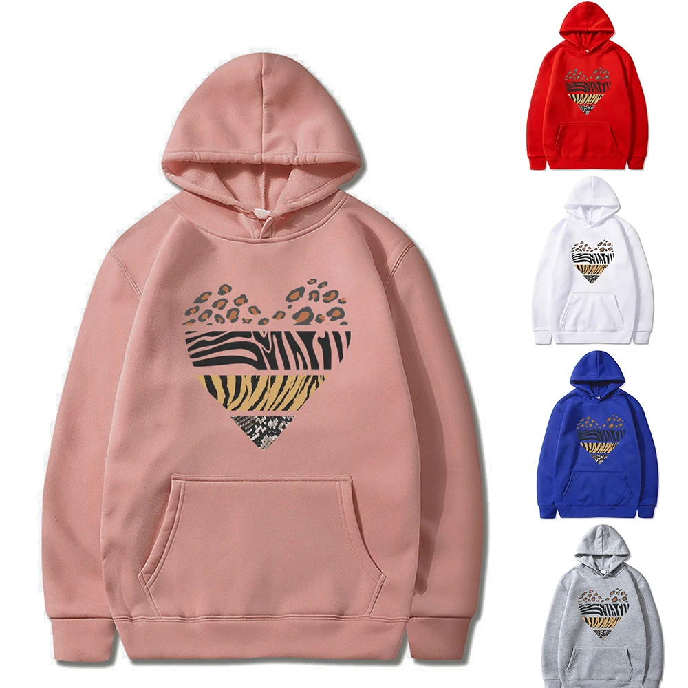 High Street Hoodie Men and Women Sweatshirt Couples Casual Clothes Leopard Love Print Tracksuit Loose Long Sleeve Pullovers Tops
High Street Hoodie Men and Women Sweatshirt Couples Casual Clothes Leopard Love Print Tracksuit Loose Long Sleeve Pullovers Tops