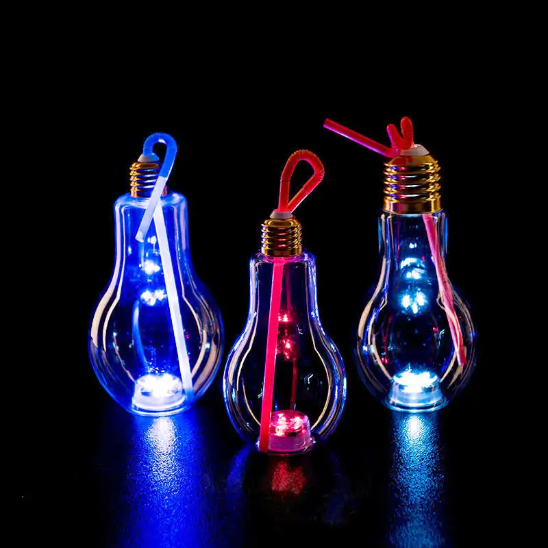 1pc Creative Bulb Water Bottle Brief Fashion Cute Milk Juice Light Bulb Shape Cup Party Plastic Bottle cute water bottle
1pc Creative Bulb Water Bottle Brief Fashion Cute Milk Juice Light Bulb Shape Cup Party Plastic Bottle cute water bottle