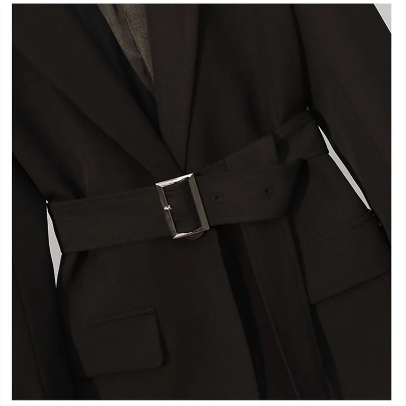 Spring Autumn New Office Ladies Blazer Jacket Women One Button Solid Color Suit Coat Elegant Fashion Outwear with Belt
Spring Autumn New Office Ladies Blazer Jacket Women One Button Solid Color Suit Coat Elegant Fashion Outwear with Belt