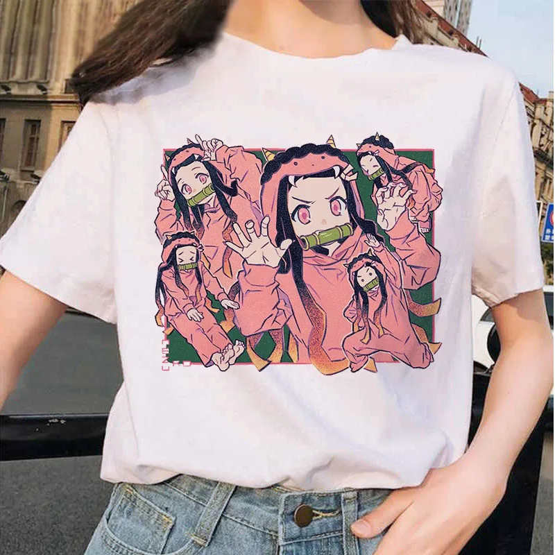 T-shirt Femme, Dessin Animé Japonais Kimetsu No Yaiba Kawaii, Dessin Animé Imprimé, Démon Tueur, Drôle, Mode
T-shirt Femme, Dessin Animé Japonais Kimetsu No Yaiba Kawaii, Dessin Animé Imprimé, Démon Tueur, Drôle, Mode