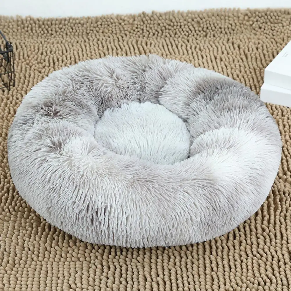 Round Plush Dog Cat Thickened Warm Soft Pet Cotton Cushion Nest Bed Mat Pad Kennel Semicircle Tree Hole-shaped Cute Little Nest
Round Plush Dog Cat Thickened Warm Soft Pet Cotton Cushion Nest Bed Mat Pad Kennel Semicircle Tree Hole-shaped Cute Little Nest