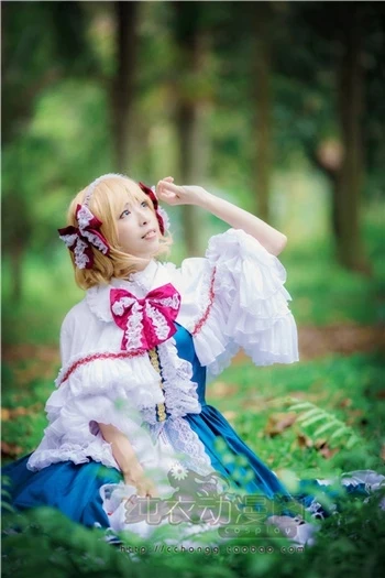 Anime TouHou Project Alice Puppet Lolita Dress Uniform Cosplay Costume Any Size Women Halloween Carnival Free Shipping 2021 New
Anime TouHou Project Alice Puppet Lolita Dress Uniform Cosplay Costume Any Size Women Halloween Carnival Free Shipping 2021 New