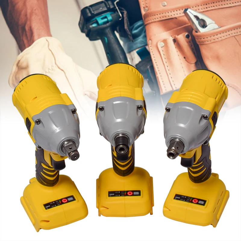 18V 360Nm Cordless Electric Impact Wrench Rechargeable 1/2 Socket Wrench Cordless Without Battery For Makita 18v Battery
18V 360Nm Cordless Electric Impact Wrench Rechargeable 1/2 Socket Wrench Cordless Without Battery For Makita 18v Battery
