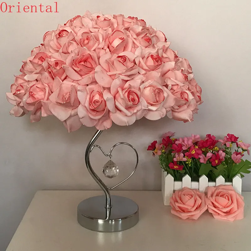 European Table Lamp Rose Flower LED Night Light Bedside Lamp Home Wedding Party Decor Atmosphere Night Light Sleep Lighting
European Table Lamp Rose Flower LED Night Light Bedside Lamp Home Wedding Party Decor Atmosphere Night Light Sleep Lighting