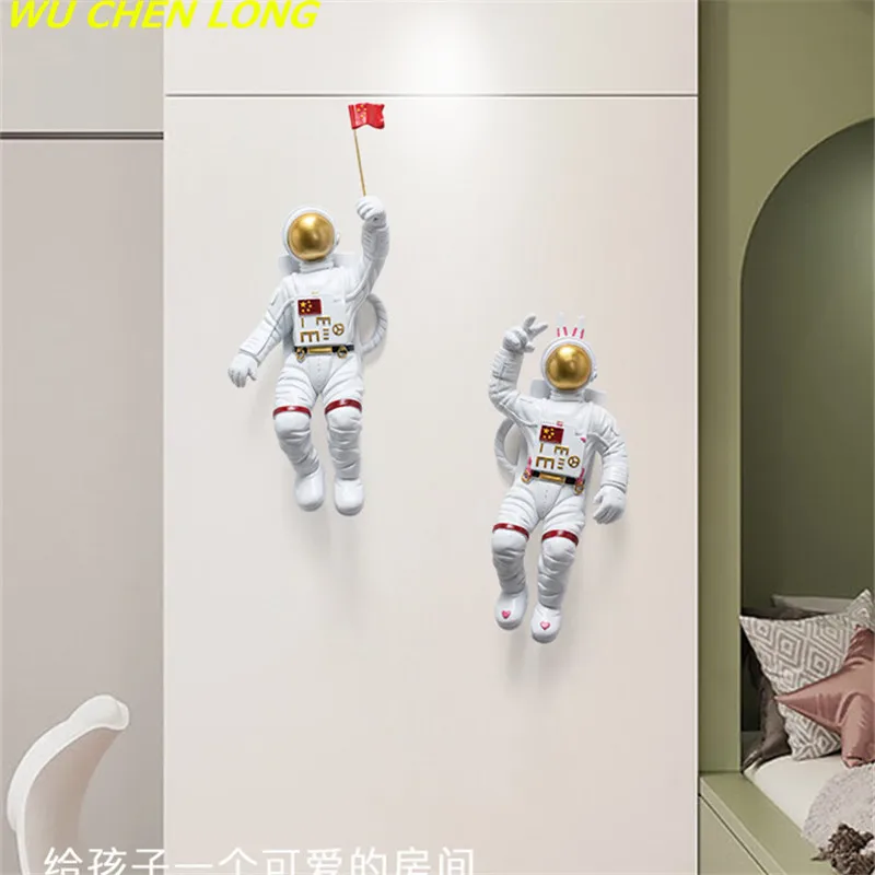 WU CHEN LONG Nordic Astronaut Wall Decor Resin Modern Home Hotel Wall Hanging Art Decoration Craft 3D Spaceman Statue R5614
WU CHEN LONG Nordic Astronaut Wall Decor Resin Modern Home Hotel Wall Hanging Art Decoration Craft 3D Spaceman Statue R5614