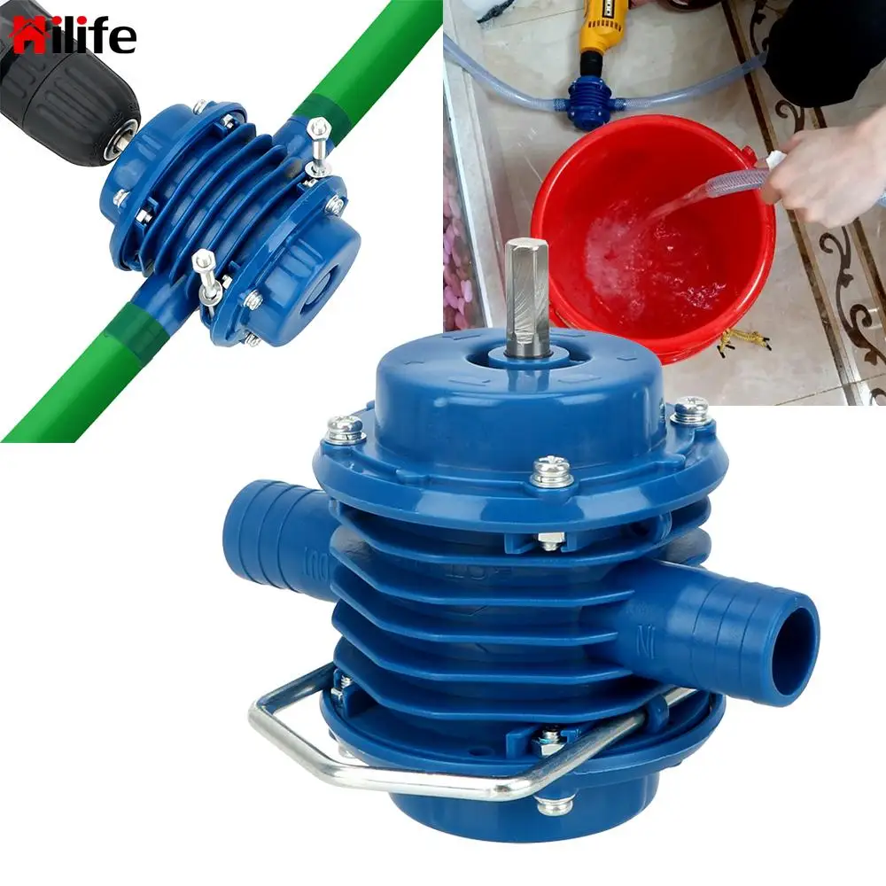 Electric Drill Water Pump Heavy Duty Self-Priming Hand No Power Required Home Garden Centrifugal Pumps Mini
Electric Drill Water Pump Heavy Duty Self-Priming Hand No Power Required Home Garden Centrifugal Pumps Mini