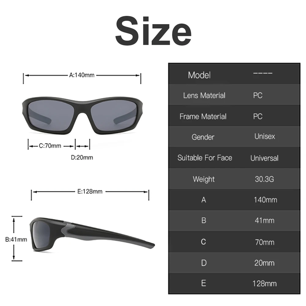 Polarized Sunglasses Driving Shades Male Sun Glasses Camping Hiking Fishing Classic Sun Glasses UV400 Eyewear Hot Accessories
Polarized Sunglasses Driving Shades Male Sun Glasses Camping Hiking Fishing Classic Sun Glasses UV400 Eyewear Hot Accessories