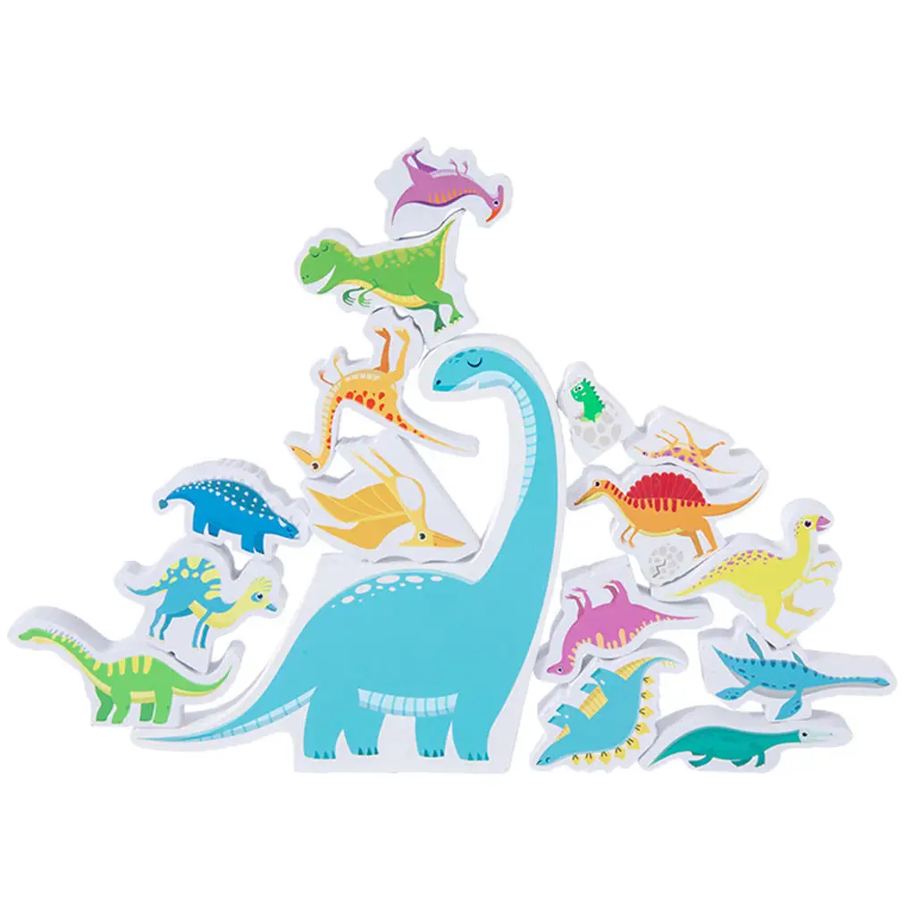 Stacking Dinosaur Toys Montessori Hand-Eye Coordination Parent-Child Interaction Fun Early Educational Toddler Toys for Kids
Stacking Dinosaur Toys Montessori Hand-Eye Coordination Parent-Child Interaction Fun Early Educational Toddler Toys for Kids