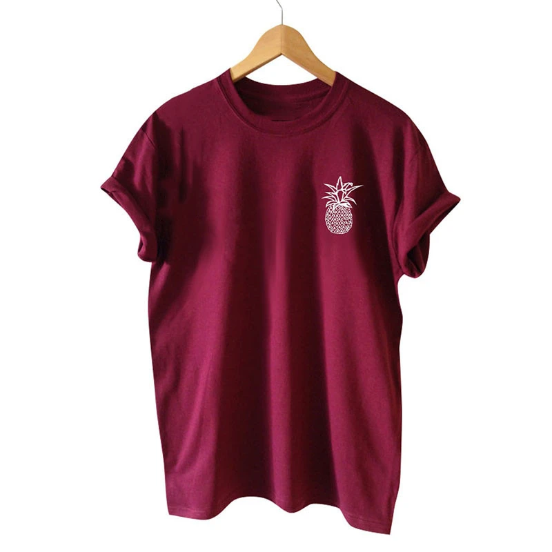 Funny T Shirt Women Pineapple Fruits Clothing T-Shirt Women Kawaii Steetwear Cotton Vintage Woman Top Tee
Funny T Shirt Women Pineapple Fruits Clothing T-Shirt Women Kawaii Steetwear Cotton Vintage Woman Top Tee