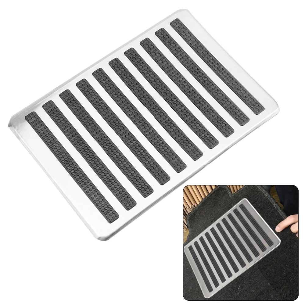Universal Auto Interior Floor Mat Patch Stainless Steel Plate Carpet Foot Heel Pedal Driver Car Side Floor Carpet Mats
Universal Auto Interior Floor Mat Patch Stainless Steel Plate Carpet Foot Heel Pedal Driver Car Side Floor Carpet Mats