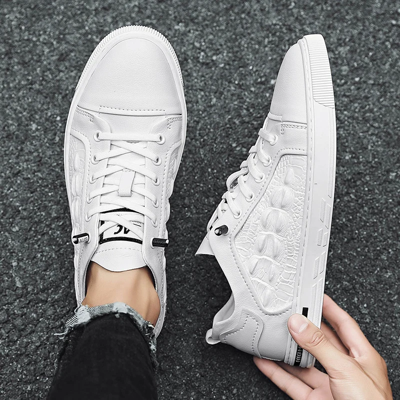 2021 Comfortable Classic Skate Shoes Wear High Men's Shoes Breathable Sneakers Men Leather Shoes
2021 Comfortable Classic Skate Shoes Wear High Men's Shoes Breathable Sneakers Men Leather Shoes