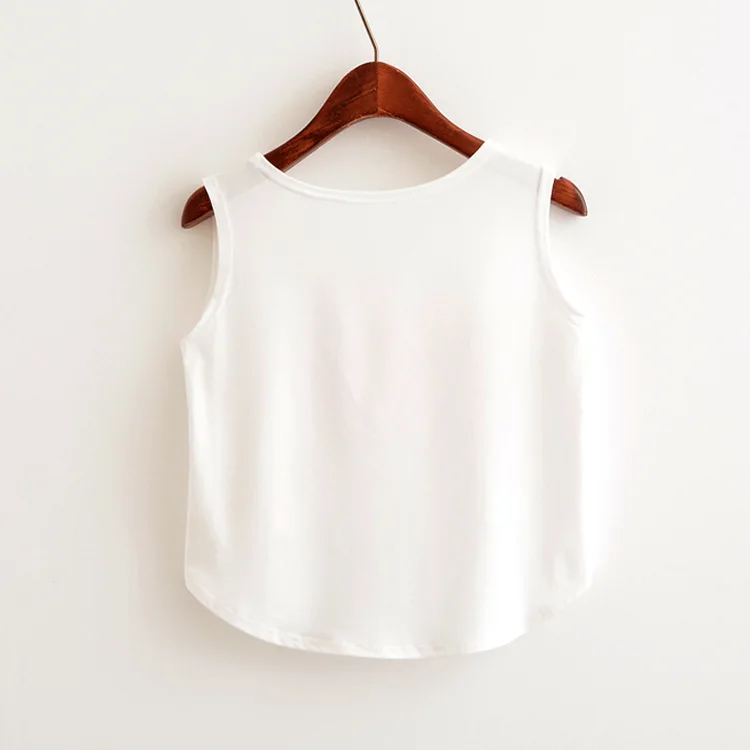 Summer New Style European and American Cartoon Print Front Short Back Long Women's Short Crop Top
Summer New Style European and American Cartoon Print Front Short Back Long Women's Short Crop Top