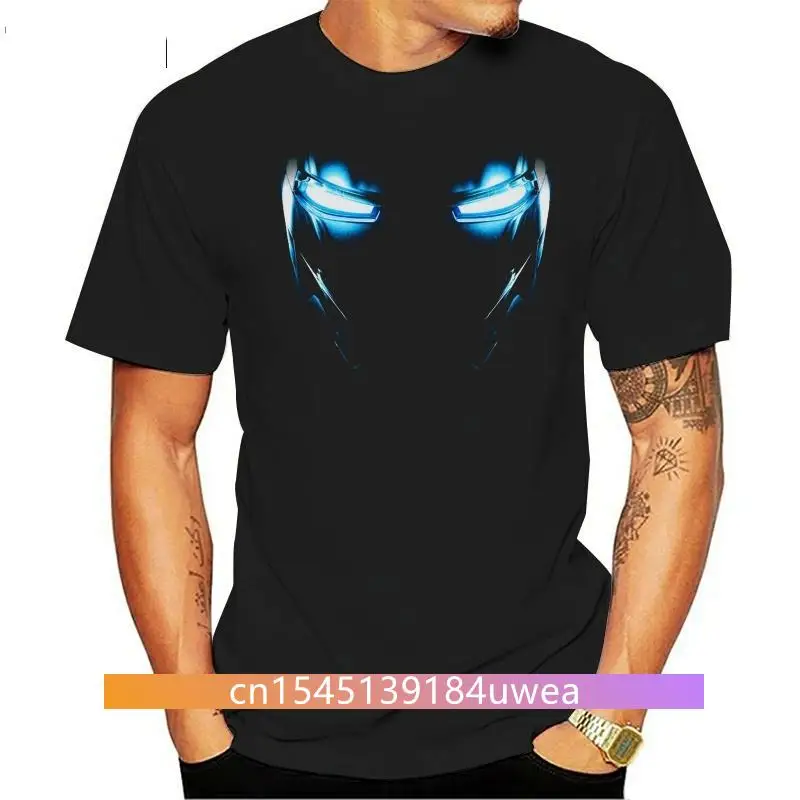 

MARK II ARMOR EYES T-SHIRT - Tony Stark Iron Arc Reactor Sign III 3 Man T-Shirt Fashion Style Men Tee,100% Cotton Classic tee