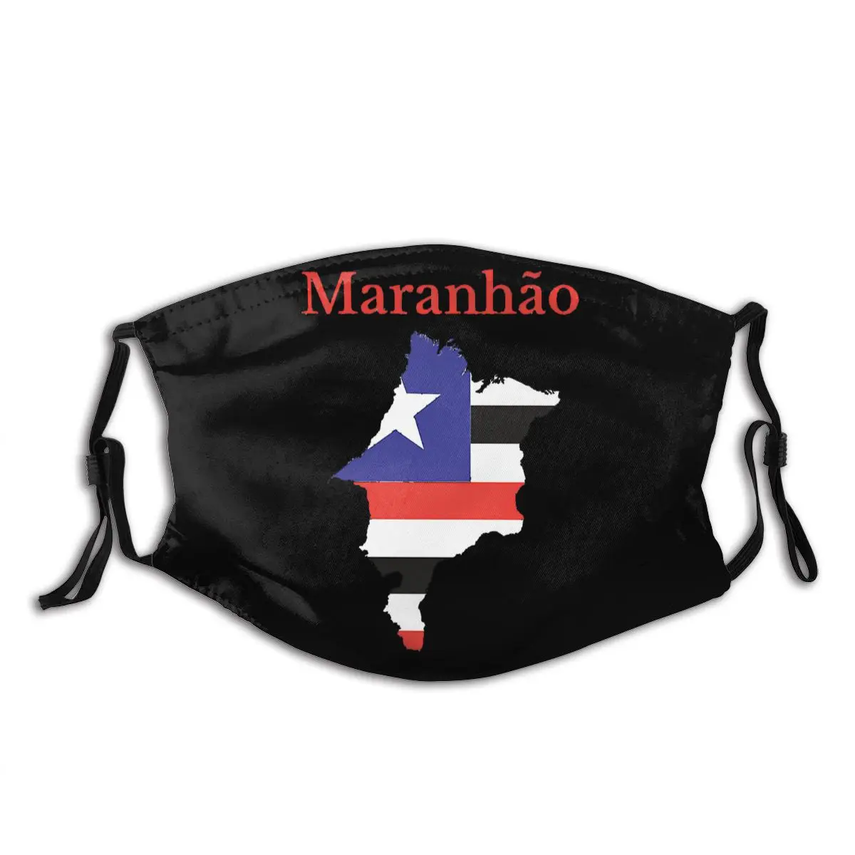 

Maranhao State Map Flag Brazil R282 Humor Graphic R282 Activated Carbon Filter Mask