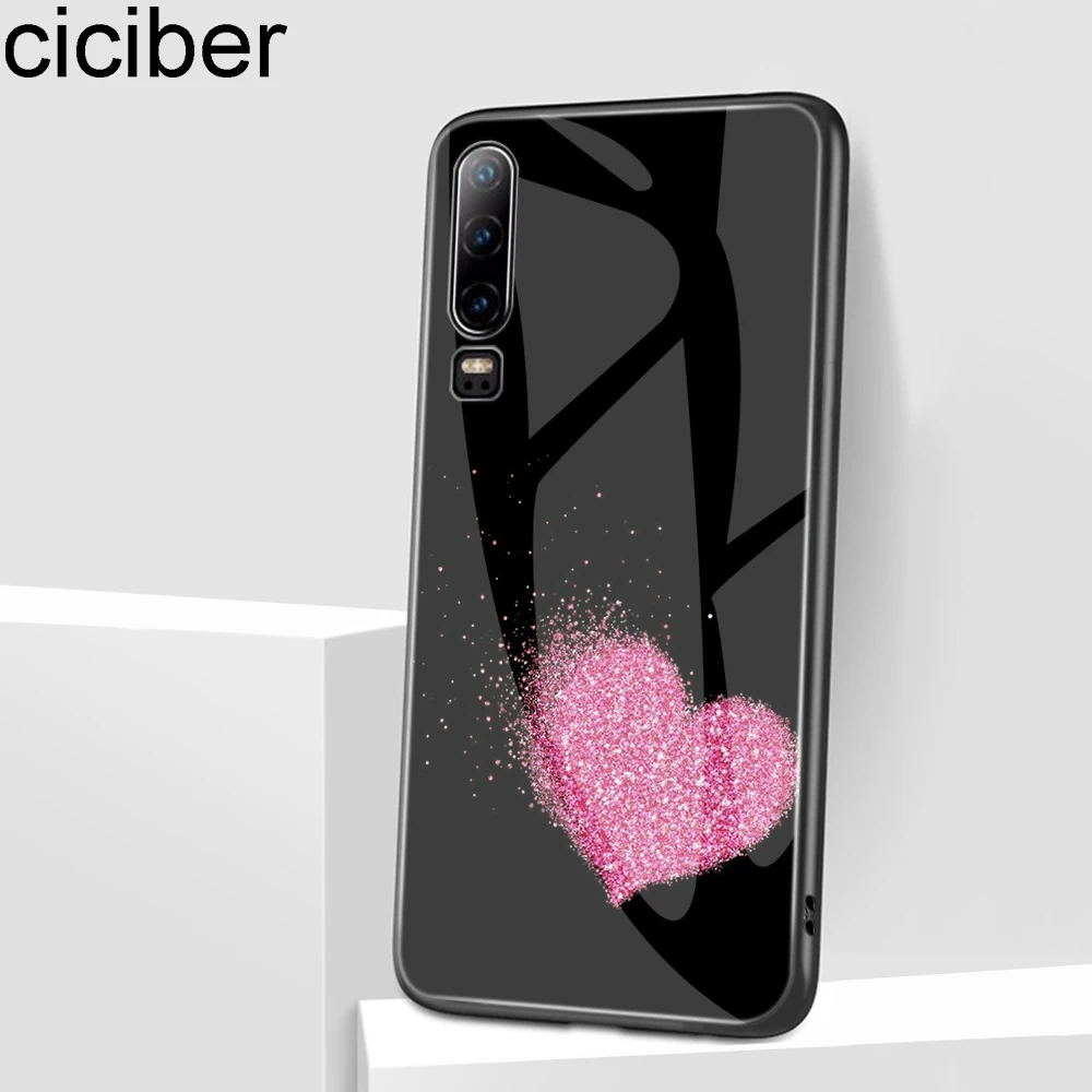 Ciciber Чехлы Queen Heart для Huawei P30 P20 Mate 20 Lite Pro из закаленного стекла чехлы телефонов Honor 10