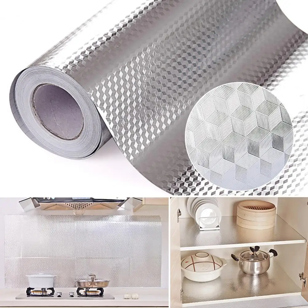 Oilproof Sticker Self Adhesive Waterproof Aluminum Foil DIY Wall Sticker Home Kitchen Stove Cabinet Self Adhesive Wall Sticker
Oilproof Sticker Self Adhesive Waterproof Aluminum Foil DIY Wall Sticker Home Kitchen Stove Cabinet Self Adhesive Wall Sticker