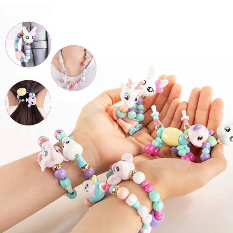 1/5/8 pcs DIY Magic Animals Variety Bracelets Necklace Girls Toy Handmade Beads Bracelet Party Bracelets for Kids Education Gift
1/5/8 pcs DIY Magic Animals Variety Bracelets Necklace Girls Toy Handmade Beads Bracelet Party Bracelets for Kids Education Gift