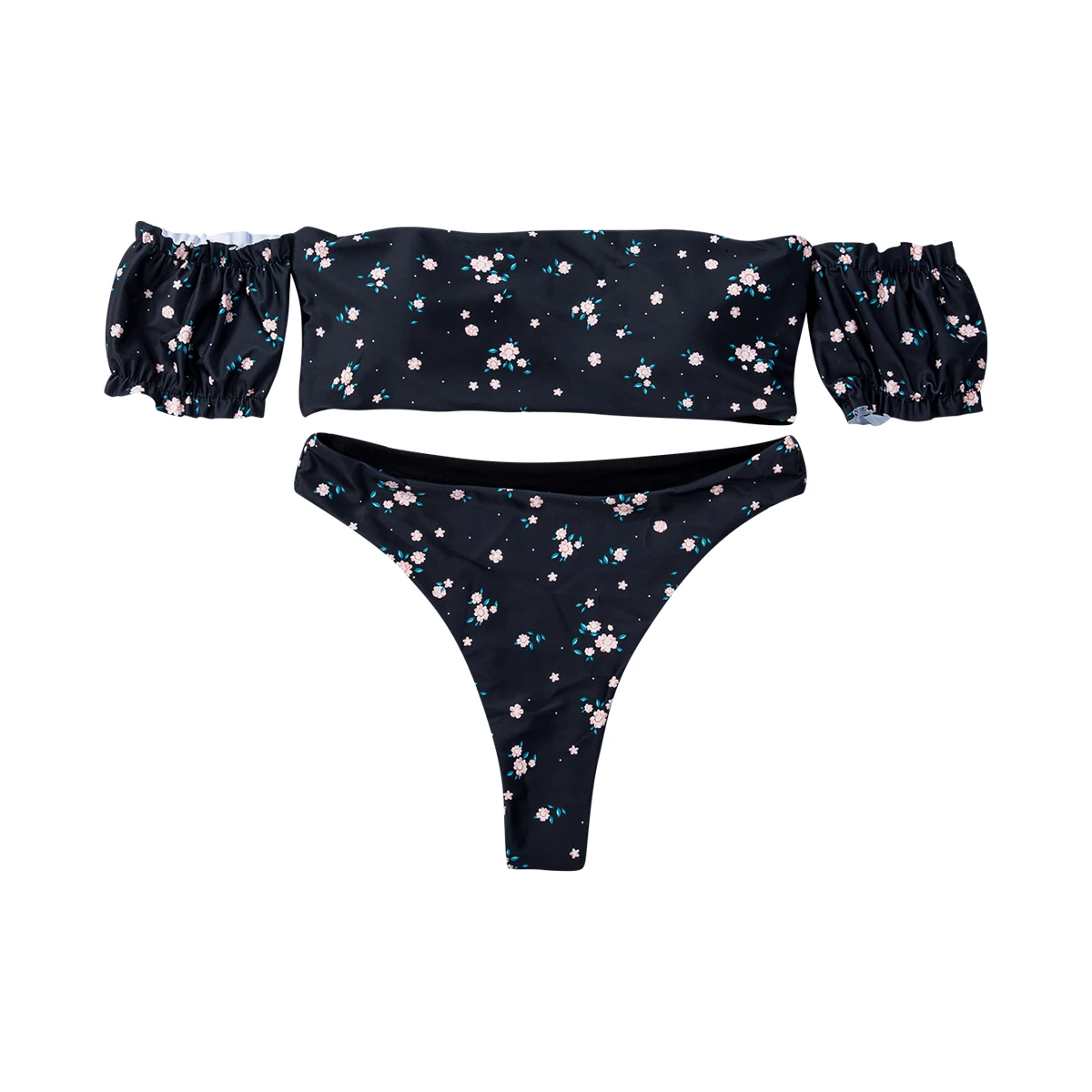 Women's Swimwear Bikini 2021 Summer Time Strapless Flower Print Swimming Suit Push Up Padded Low Wasit Triangle Bathing Suit
Women's Swimwear Bikini 2021 Summer Time Strapless Flower Print Swimming Suit Push Up Padded Low Wasit Triangle Bathing Suit