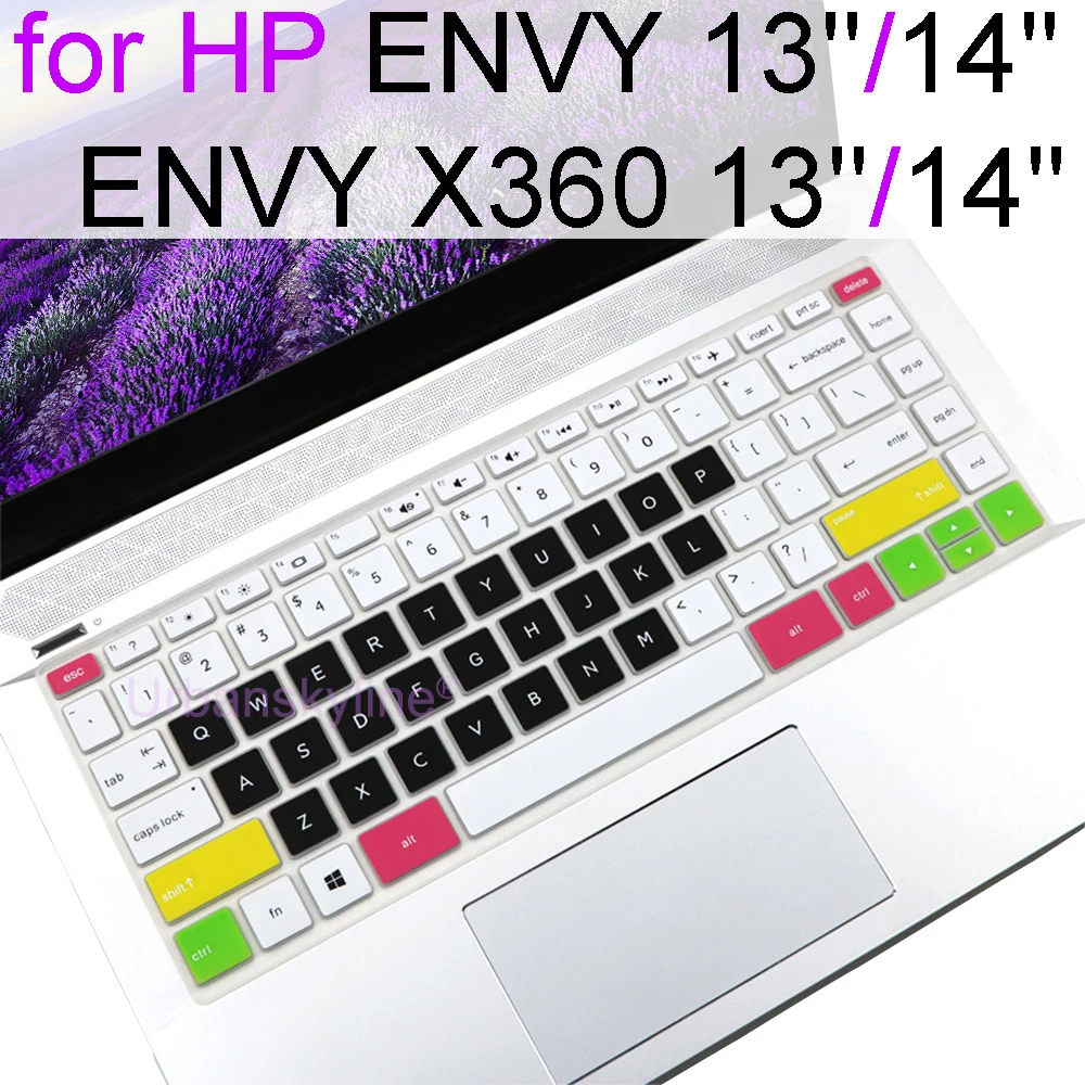 Keyboard Cover for HP ENVY 14 13 14t X360 13 13t 13z 14t Touch 14-U 2020 2021 13-AH 13-AQ 13-AG Protector Skin Case Silicone
Keyboard Cover for HP ENVY 14 13 14t X360 13 13t 13z 14t Touch 14-U 2020 2021 13-AH 13-AQ 13-AG Protector Skin Case Silicone