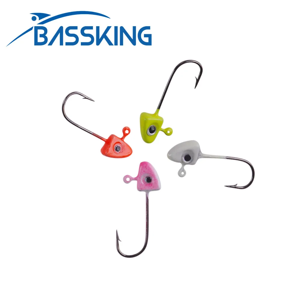Джиг BASSKING с рыбной головой, 20 шт., 1,6 г, крючки для подледной рыбалки, аксессуары для мягкой искусственной кожи, снасти для зимней рыбалки
Джиг BASSKING с рыбной головой, 20 шт., 1,6 г, крючки для подледной рыбалки, аксессуары для мягкой искусственной кожи, снасти для зимней рыбалки