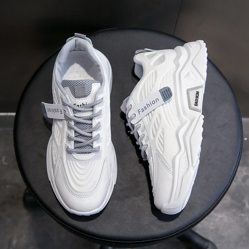2021Spring Women Platform Sneakers Chunky Woman Casual Shoes Lace-up Female Sports Mesh Vulcanized Shoes Fashion Female Trainers
2021Spring Women Platform Sneakers Chunky Woman Casual Shoes Lace-up Female Sports Mesh Vulcanized Shoes Fashion Female Trainers
