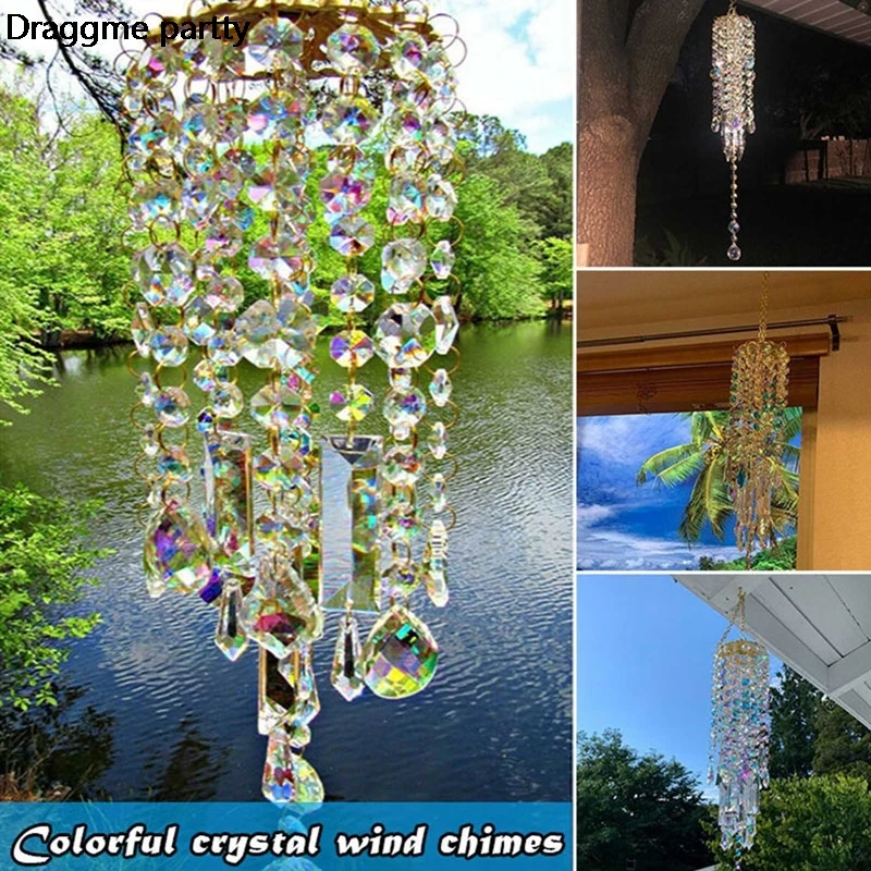 Colorful Crystal Wind Chimes Perfect Addition To Your Garden Patio Lawn Gift For Family And Friends
Colorful Crystal Wind Chimes Perfect Addition To Your Garden Patio Lawn Gift For Family And Friends