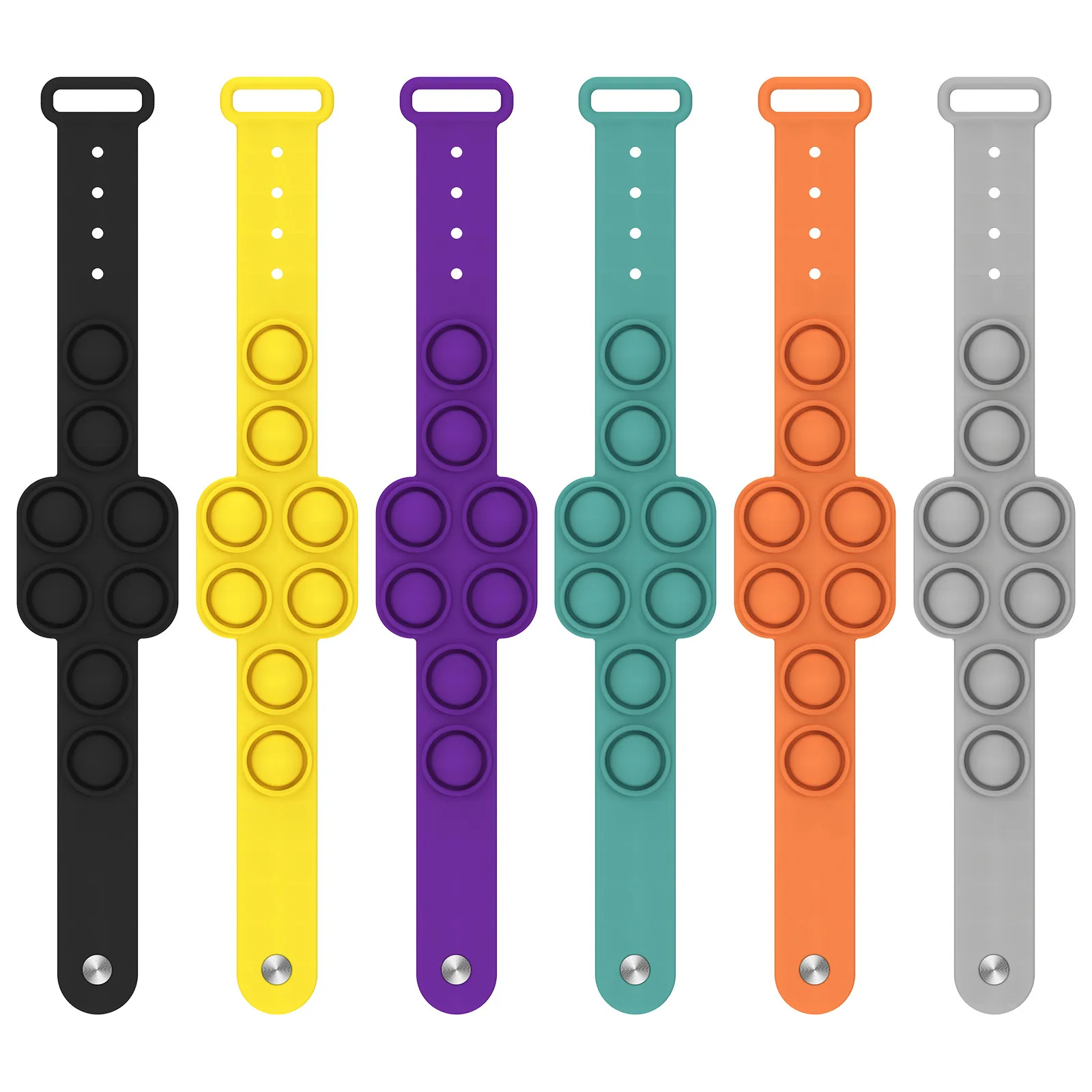 2/3pcs Fidget Toys Sensory Mini Push Bubble Figet Simple Dimple Bracelet Anti-stress Board Autism Educational Toys for Kids Gift
2/3pcs Fidget Toys Sensory Mini Push Bubble Figet Simple Dimple Bracelet Anti-stress Board Autism Educational Toys for Kids Gift