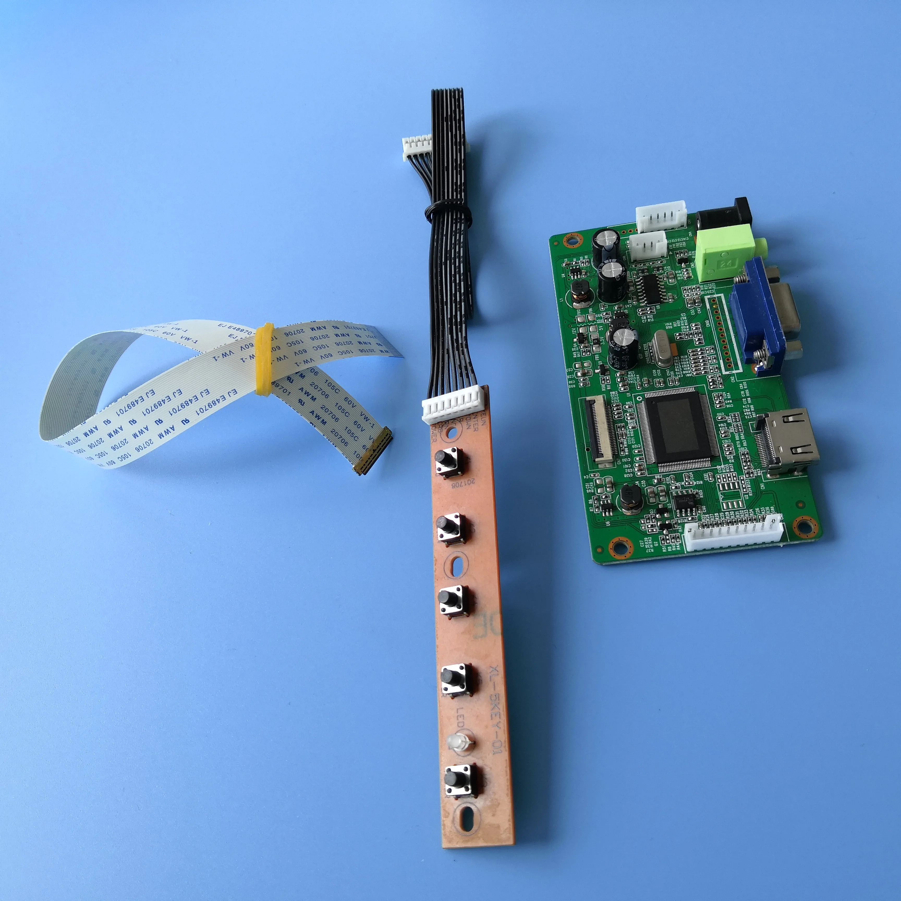 Для B140HTN01.3 40Pin плата контроллера EDP светодиодный комплект 14 "экран VGA дисплей 1920