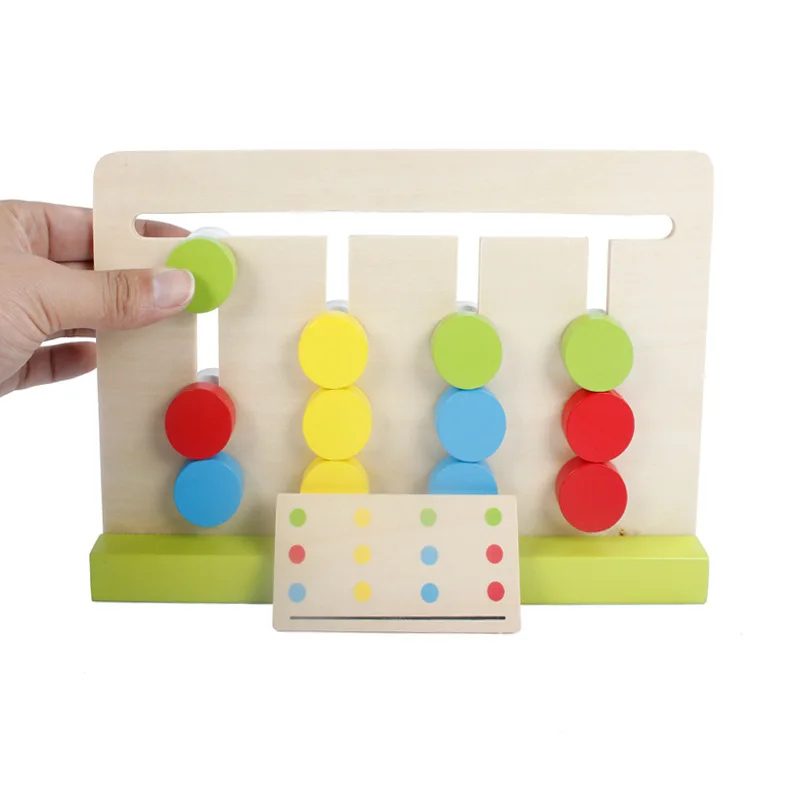 Montessori Education Wooden Toys Four Color Game Color Matching Early Child Education Learning Toys Learning Toys for Children
Montessori Education Wooden Toys Four Color Game Color Matching Early Child Education Learning Toys Learning Toys for Children