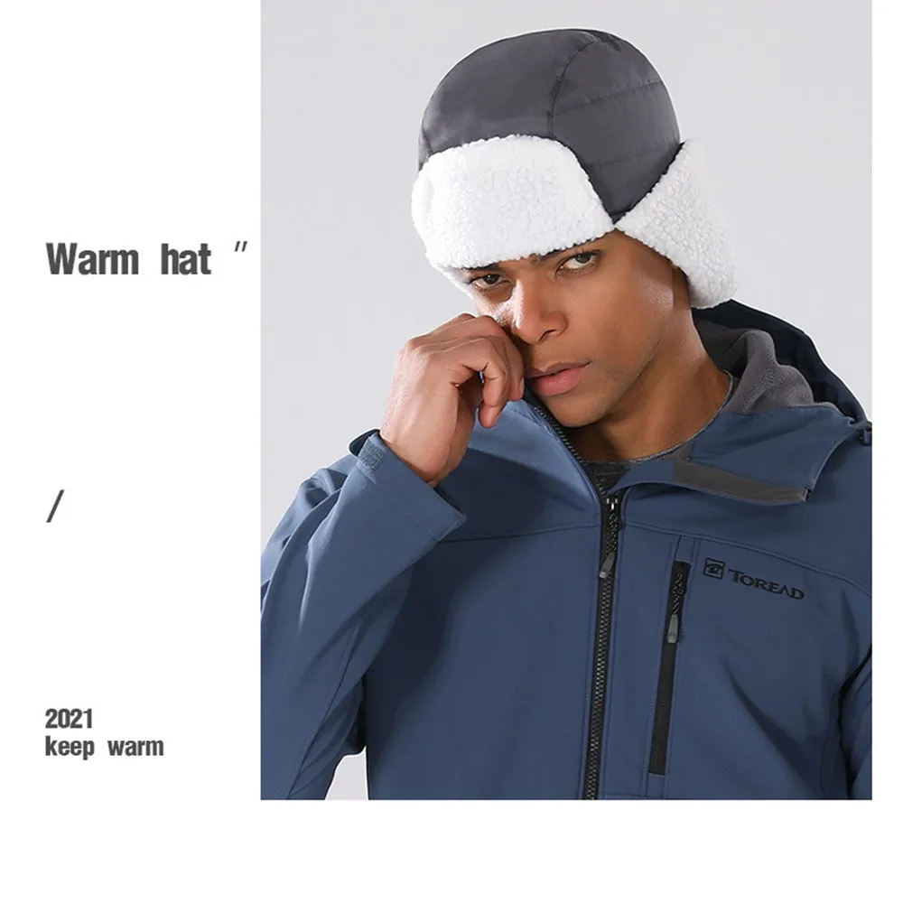 

Winter Women Men Warm Windproof Lei Feng Cap Ear Flap Ski Cold Anti Snow Hats Fit Head Shape Outdoor Anti-snow Coldproof Cap